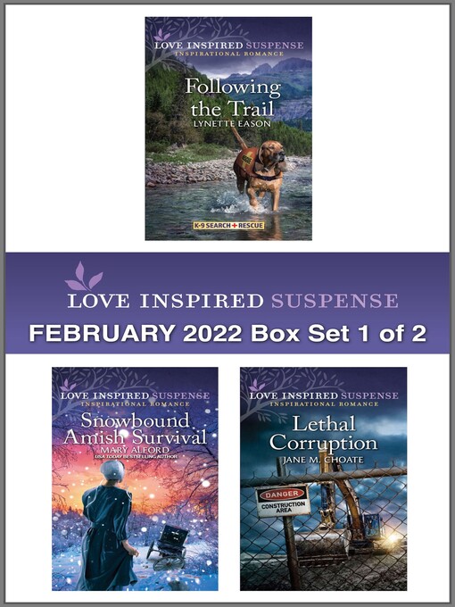 Cover image for Love Inspired Suspense February 2022, Box Set 1 of 2